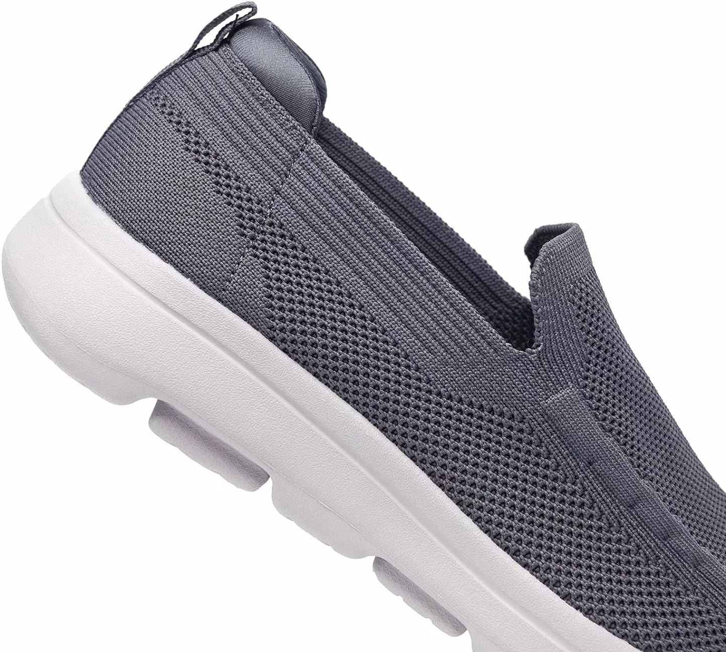 konhill Men's Breathable Walking Shoes - Tennis Casual Slip on Athletic Sneakers Xpress