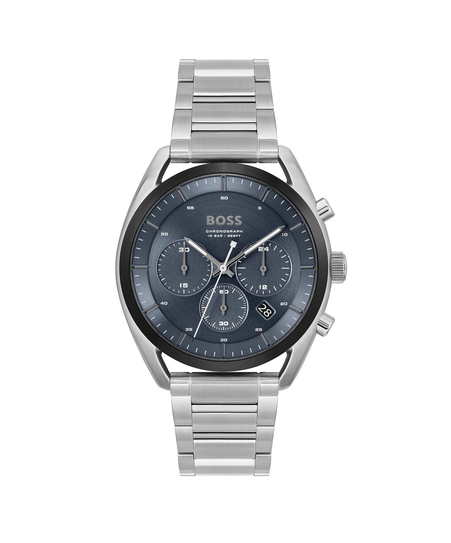 BOSS Montre chronographe à quartz pour homme – Moderne – Résistante à l'eau 