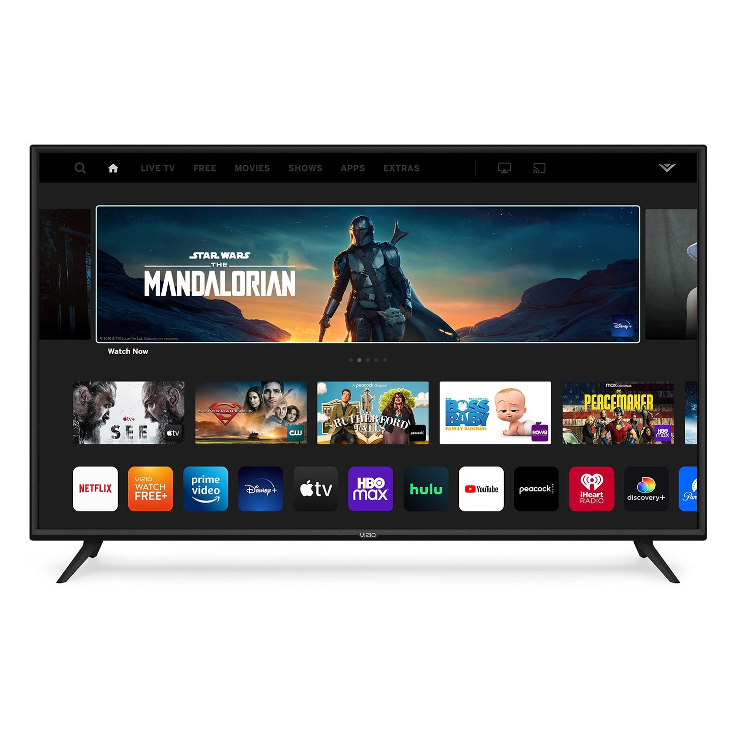 VIZIO 50-Inch V-Series 4K UHD LED Smart TV with Voice Remote, Dolby Vision, HDR10+, Alexa Compatibility, 2022 Model