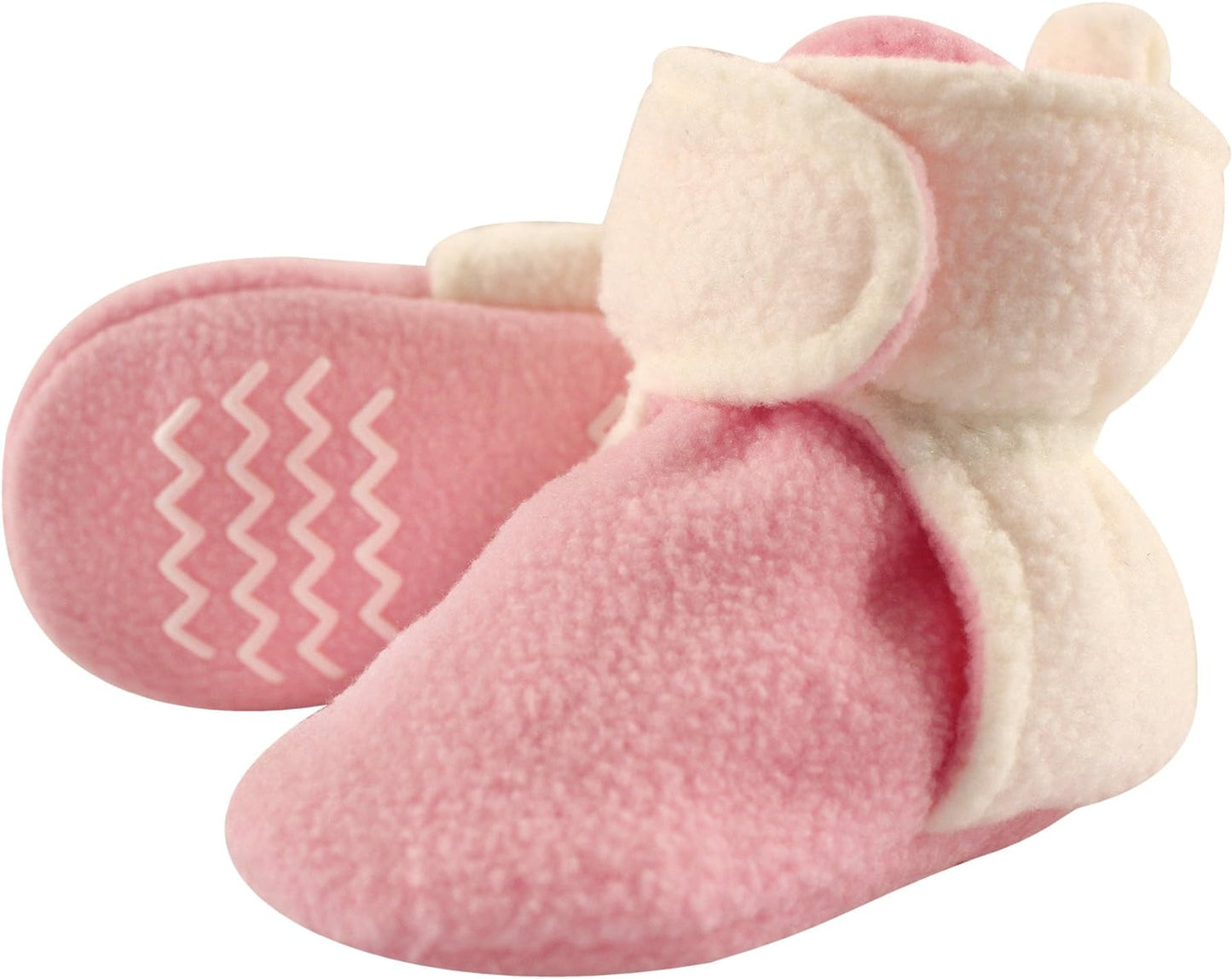 Hudson Baby Unisex-Child Cozy Fleece Booties Slipper Sock Xpress