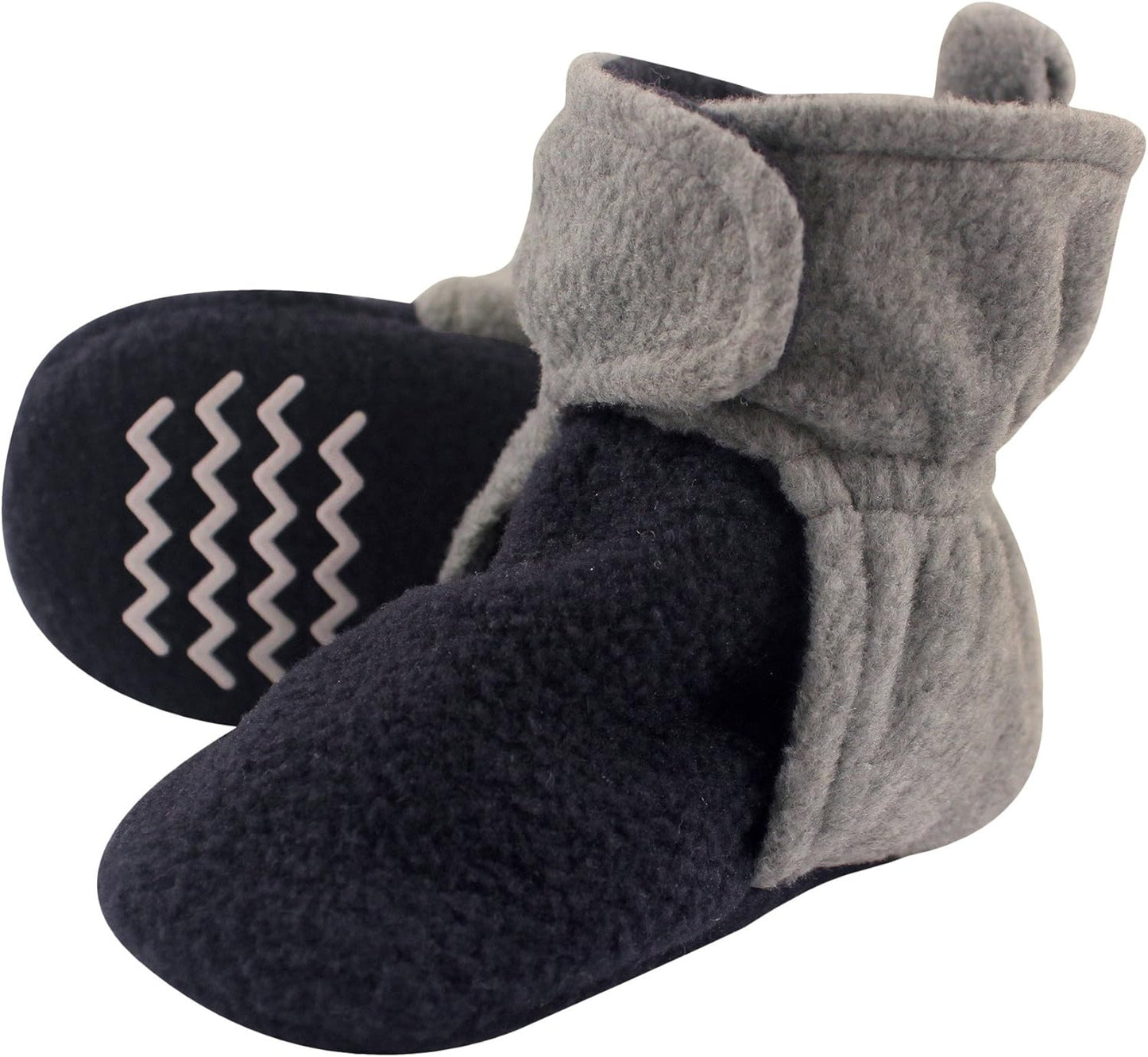 Hudson Baby Unisex-Child Cozy Fleece Booties Slipper Sock Xpress