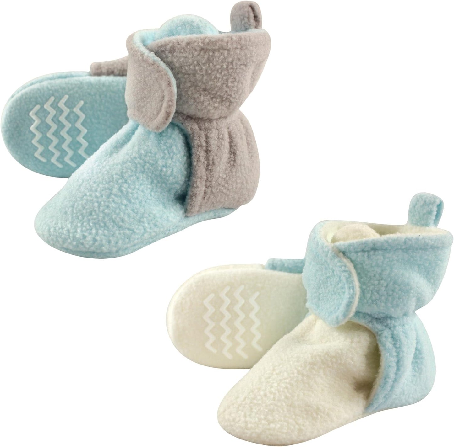 Hudson Baby Unisex-Child Cozy Fleece Booties Slipper Sock Xpress