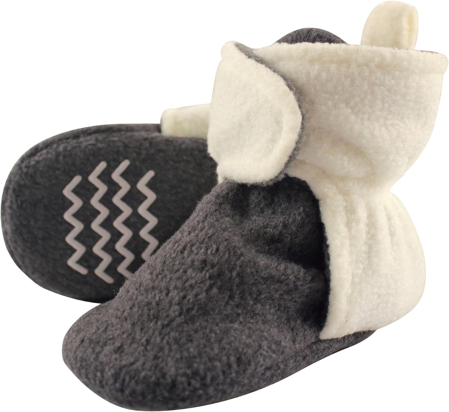 Hudson Baby Unisex-Child Cozy Fleece Booties Slipper Sock Xpress