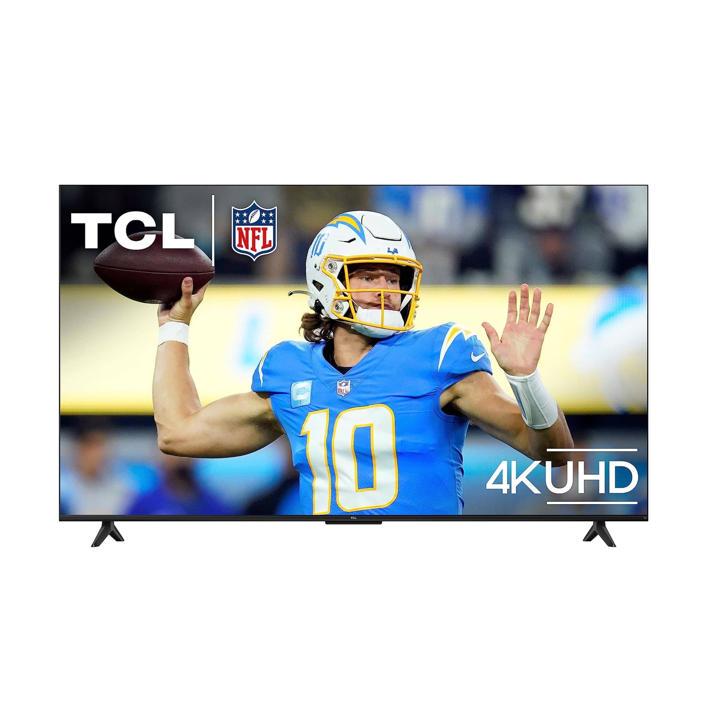 TCL 43-Inch Class S4 4K LED Smart TV with Fire TV (43S450F, 2023 Model), Dolby Vision HDR, Dolby Atmos, Alexa Built-in, Apple Airplay Compatibility, Streaming UHD Television, Black