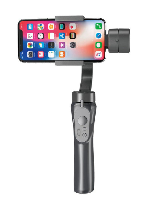 Compatible with Apple, Handheld Phone Gimbal Stabilizer 3-Axis PTZ Tripod Anti-Shake for Smartphone Vlog.