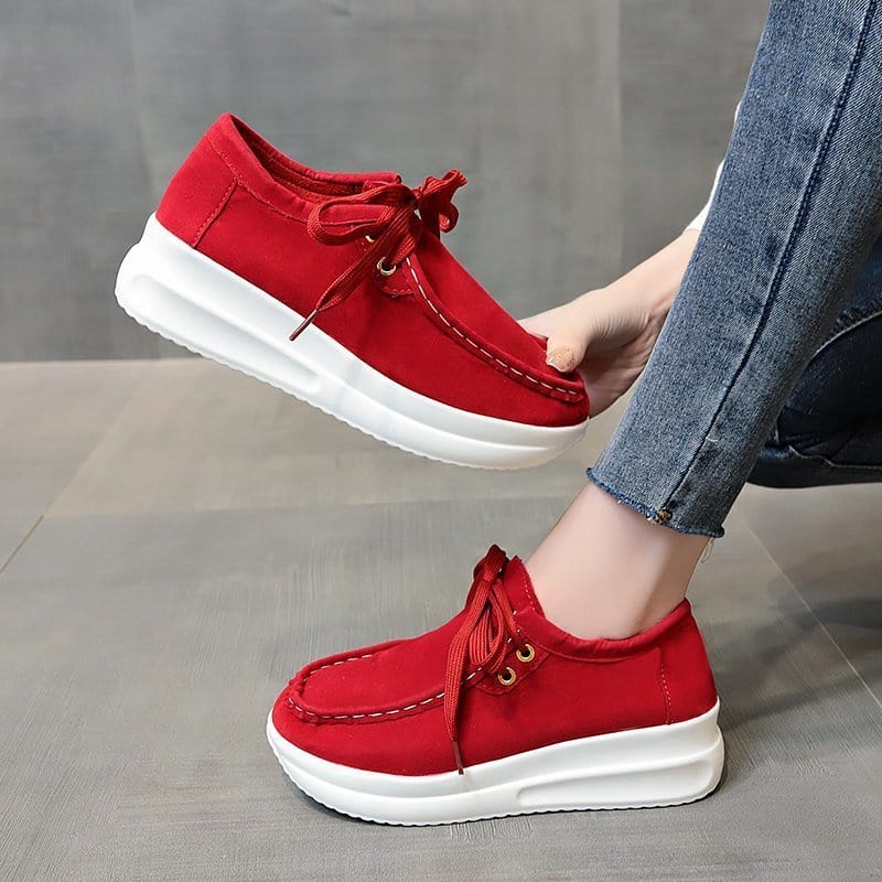 European And American Large Size Platform Women's Shoes