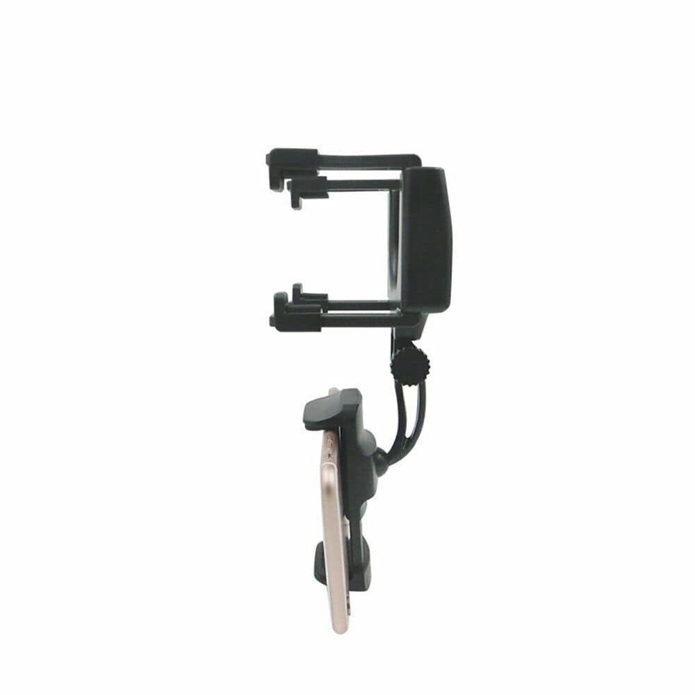 Universal Car Rear View Mirror Mount Stand GPS Cell Phone Holder 360 Rotation.