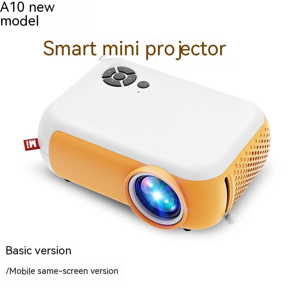 Mini A10 même écran avec téléphone portable projecteur transfrontalier maison