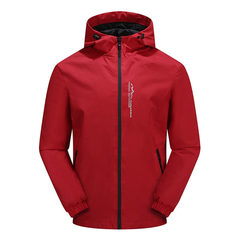 Outdoor Jacket Men's Casual Hooded Windproof Jacket