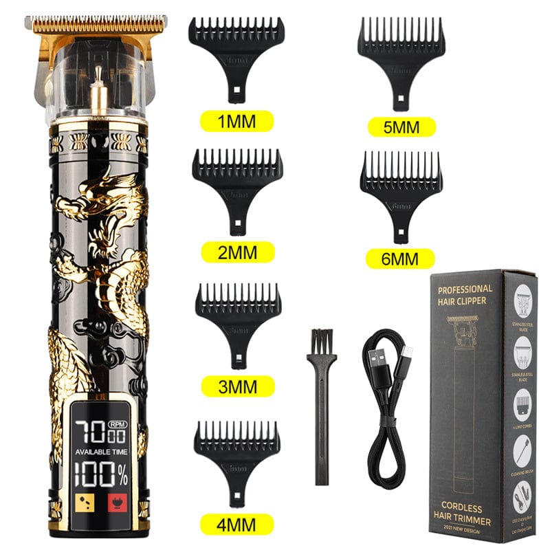 Household Silent Oil-tipped Electric Hair Clipper