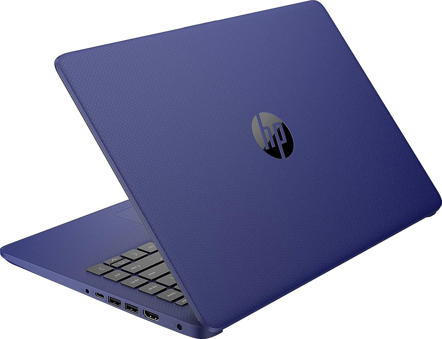 HP Newest 14" Ultral Light Laptop for Students and Business, Intel Quad-Core N4120, 8GB RAM, 192GB Storage(64GB eMMC+128GB Micro SD), 1 Year Office 365, Webcam, HDMI, WiFi, USB-A&C, Win 11 S Xpress