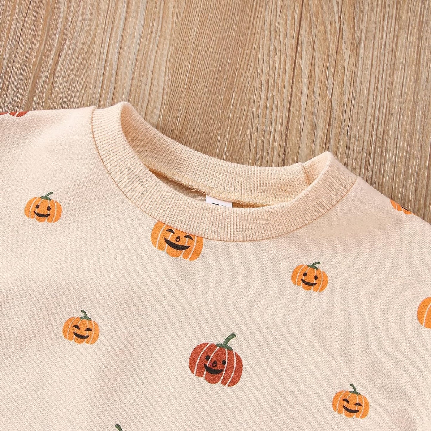 FYBITBO Halloween Baby Girl Boy Clothes Pumpkin Romper Sweatshirt Onesie Long Sleeve Bodysuit Top Fall Winter Outfit Xpress