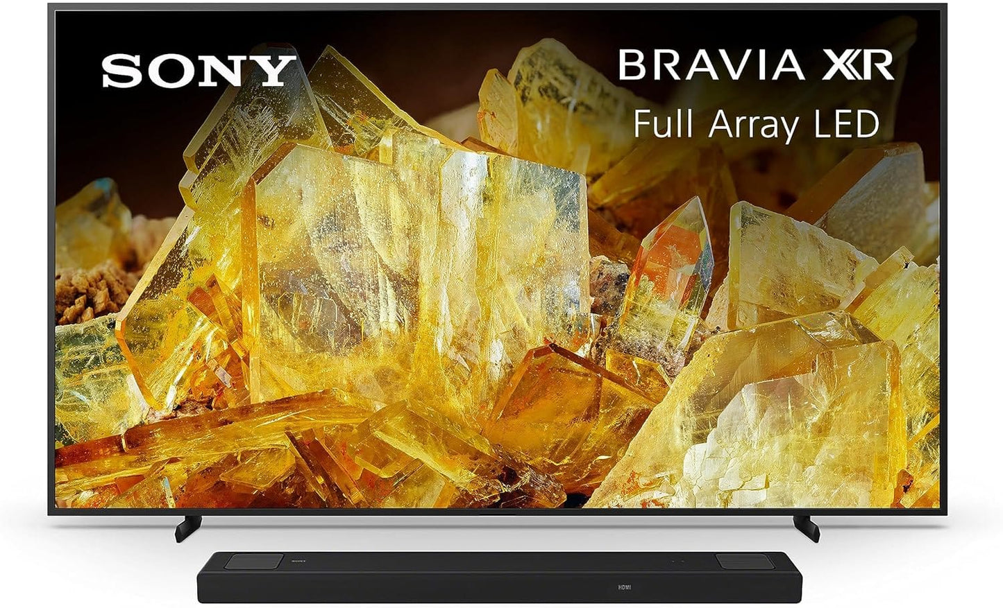 Sony 75 Inch 4K Ultra HD TV X90L Series: BRAVIA XR Full Array LED Smart Google TV with Dolby Vision HDR and Exclusive Features for The Playstation® 5 XR75X90L- 2023 Model,Black Xpress