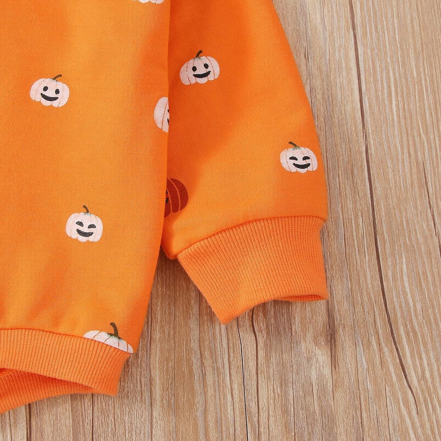 FYBITBO Halloween Baby Girl Boy Clothes Pumpkin Romper Sweatshirt Onesie Long Sleeve Bodysuit Top Fall Winter Outfit Xpress