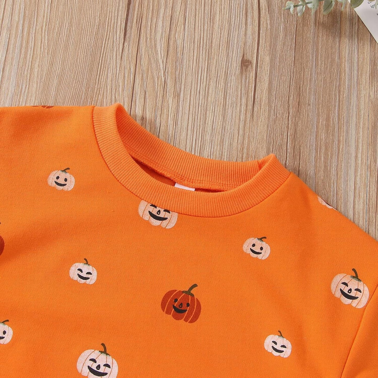 FYBITBO Halloween Baby Girl Boy Clothes Pumpkin Romper Sweatshirt Onesie Long Sleeve Bodysuit Top Fall Winter Outfit Xpress