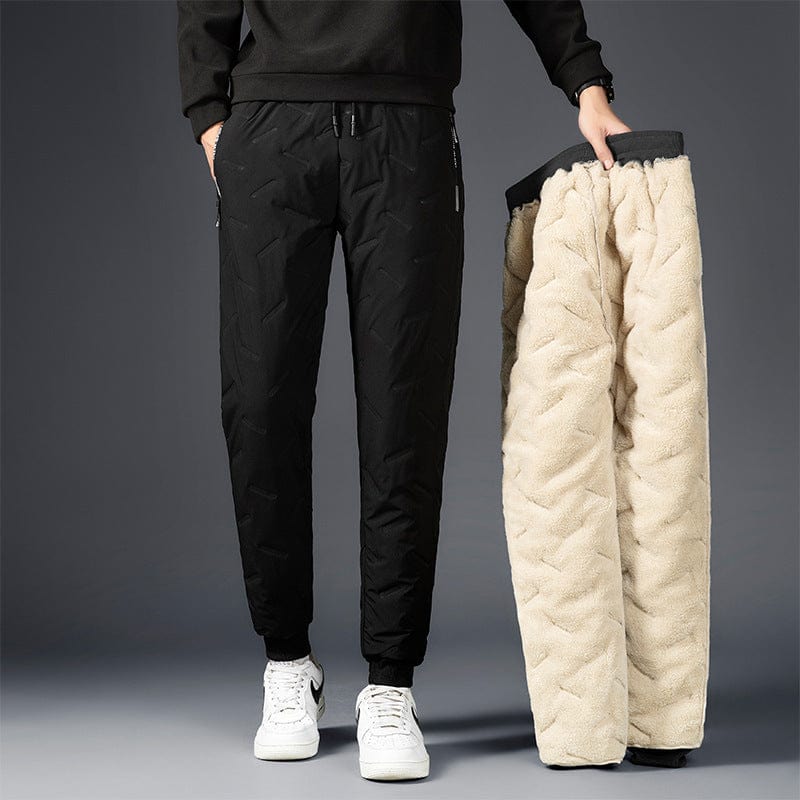 Pantalon Rembourré En Coton Avec Cachemire Pour Homme