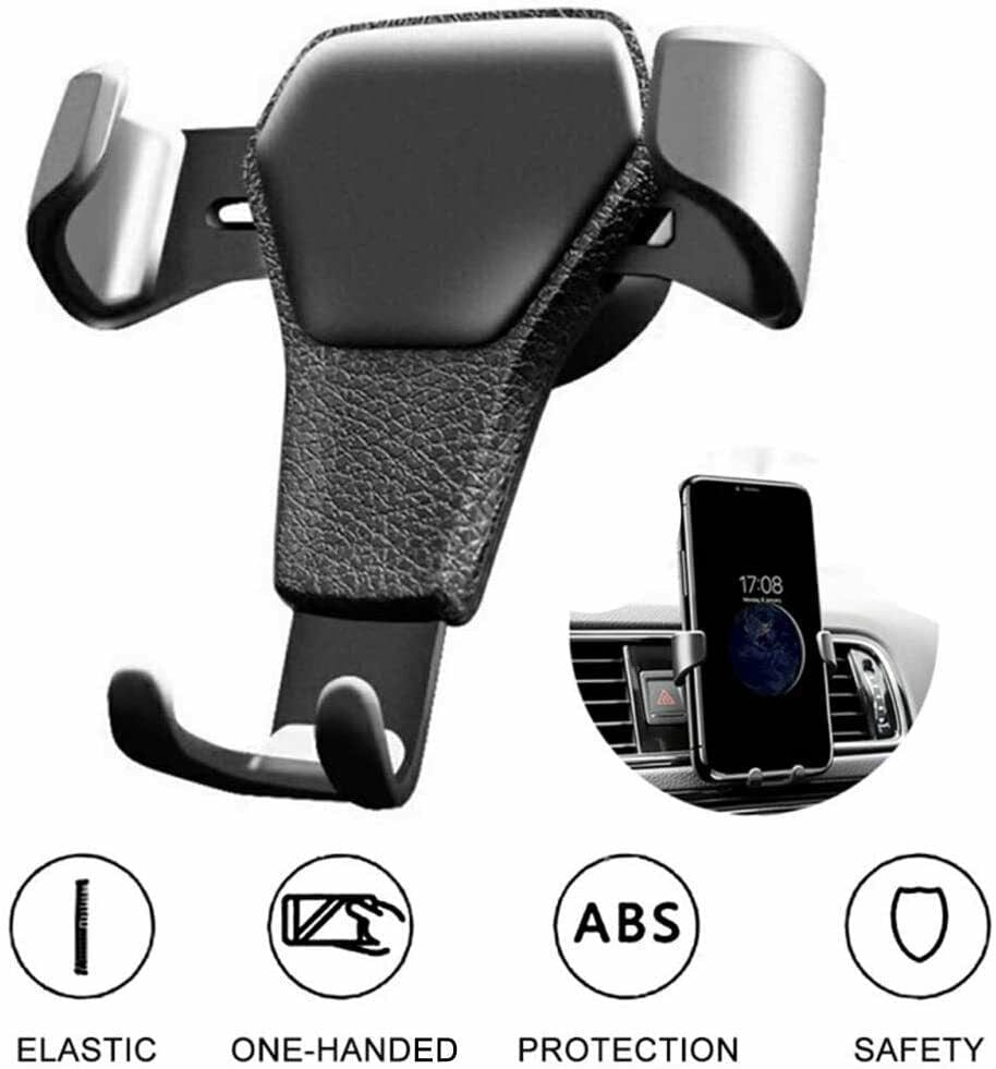 Universal Car Mount Holder Stand Air Vent Cradle For Mobile Cell Phone Gravity Car Mount Air Vent Phone Holder For I Phone X XR XS Max S Amsung S10 Note9.