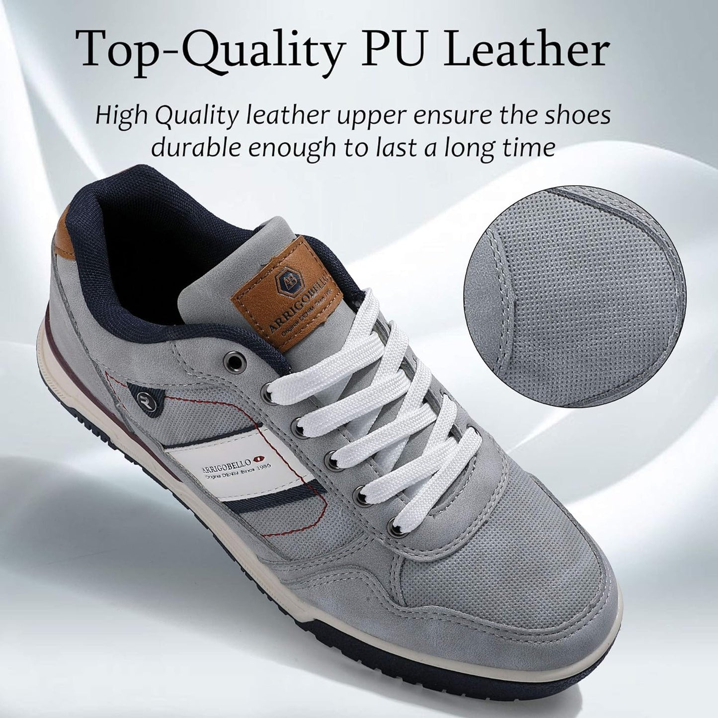 AX BOXING Mens Casual Shoes Fashion Sneakers Breathable Comfort Walking Shoes for Male Xpress