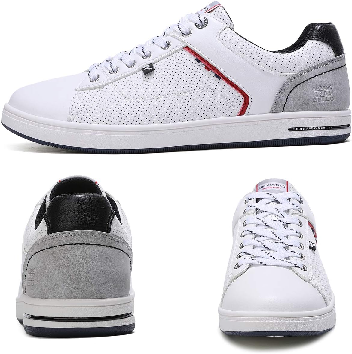 AX BOXING Mens Casual Shoes Fashion Sneakers Breathable Comfort Walking Shoes for Male Xpress