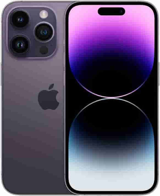 Apple iPhone 14 Pro, 256GB, Deep Purple - Unlocked (Renewed Premium) Xpress