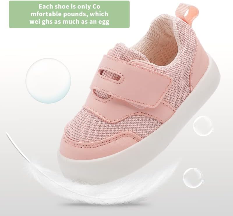 Baby Boys&Girls Shoes Baby Walking Shoes First Walking Shoes Infant Sneakers Crib Shoes for Baby Non-Slip Breathable Shoes 6 9 18 Months Xpress