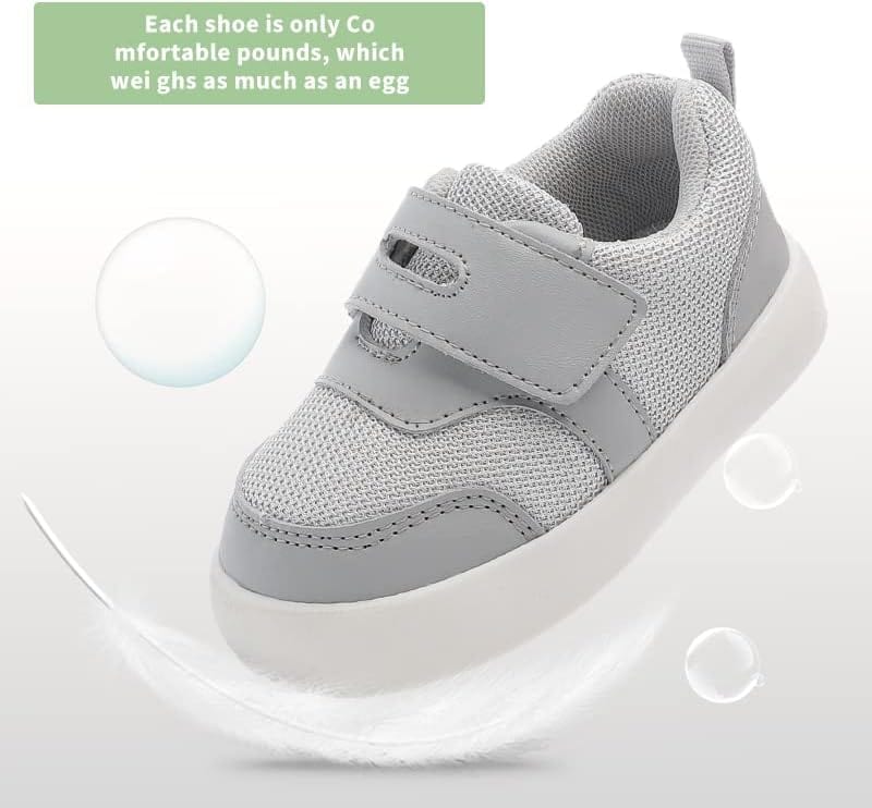 Baby Boys&Girls Shoes Baby Walking Shoes First Walking Shoes Infant Sneakers Crib Shoes for Baby Non-Slip Breathable Shoes 6 9 18 Months Xpress