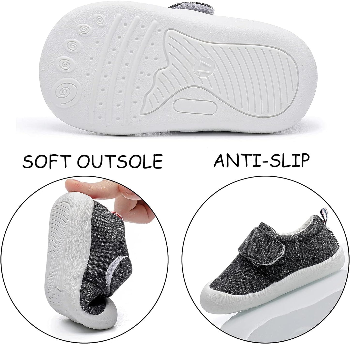 Baby Boys&Girls Shoes Baby Walking Shoes First Walking Shoes Infant Sneakers Crib Shoes for Baby Non-Slip Breathable Shoes 6 9 18 Months Xpress