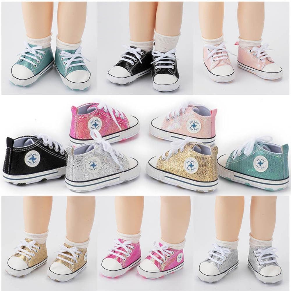 Baby Boys Girls Star High Top Sneaker Soft Anti-Slip Sole Newborn Infant First Walkers Canvas Denim Shoes Xpress