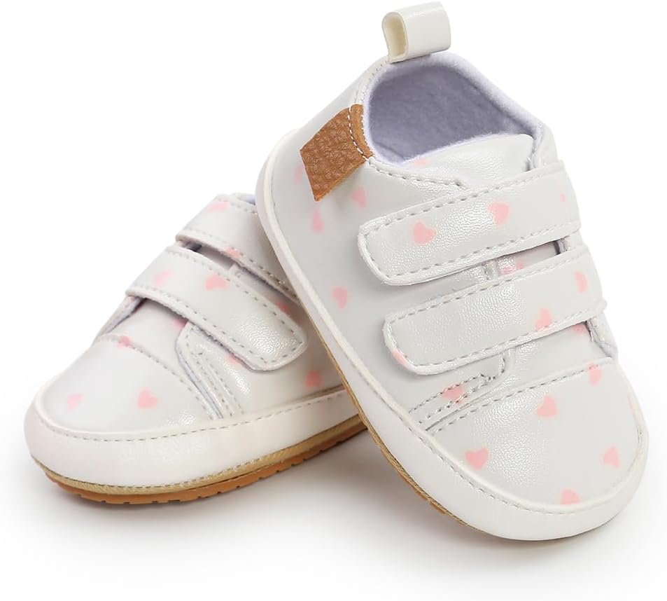 Baby Girls Boys Shoes Soft Anti-Slip Sole Newborn First Walkers Star High Top Canvas Denim Unisex Infant Sneaker Xpress