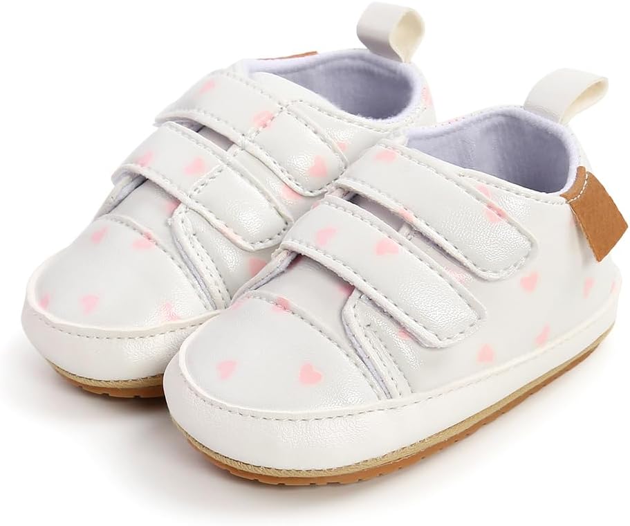 Baby Girls Boys Shoes Soft Anti-Slip Sole Newborn First Walkers Star High Top Canvas Denim Unisex Infant Sneaker Xpress