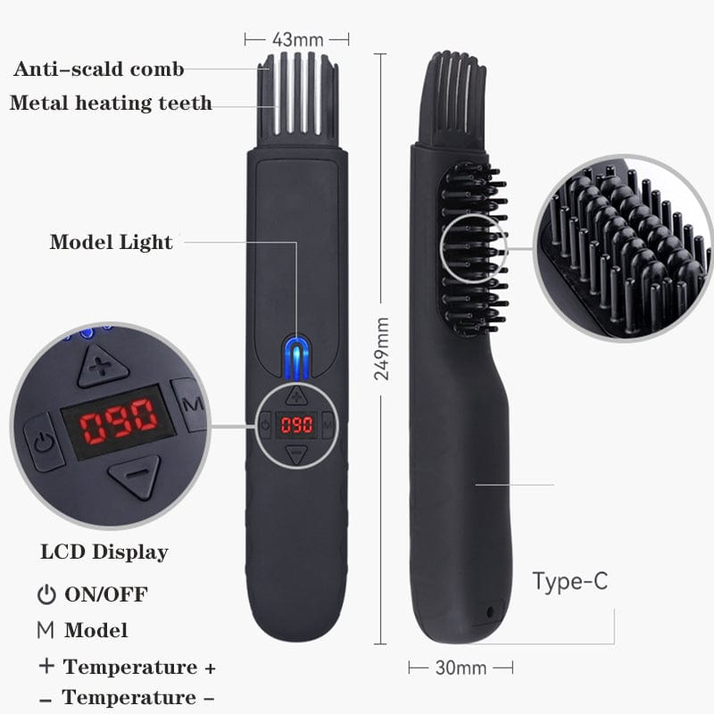 Beard Straightener Comb Xpress