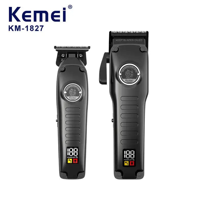 Kemei Professional Barber Fade Clippers 0mm Zero Gapped Edgers Hair Trimmer Electric Men Bald Head Finish Hair Cutting Machine