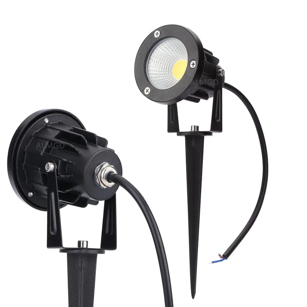 COB Garden Lamp 220V 110V 12V Outdoor Lawn LED Light 3W 5W 7W 10W Courtyard Waterproof Path Landscape Spotlights Xpress