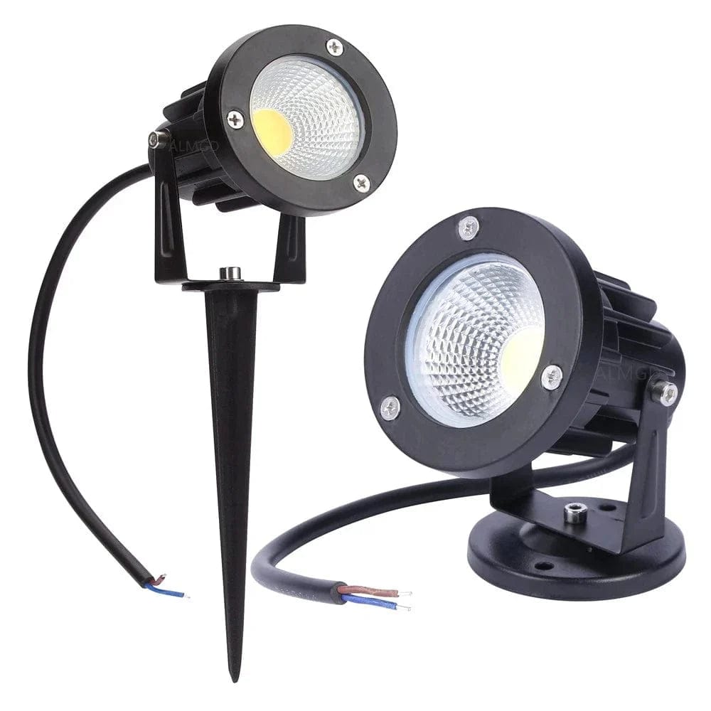 COB Garden Lamp 220V 110V 12V Outdoor Lawn LED Light 3W 5W 7W 10W Courtyard Waterproof Path Landscape Spotlights Xpress