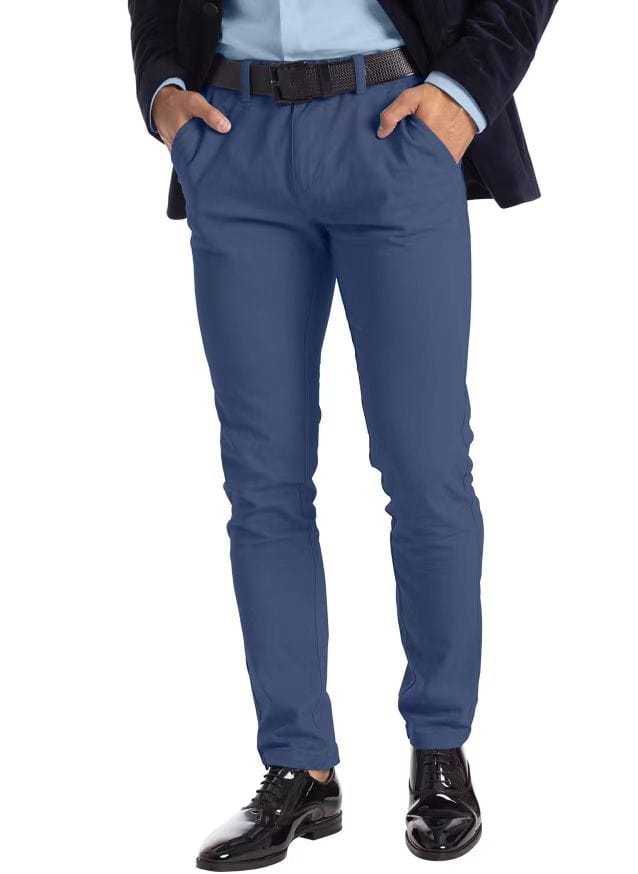 Pantalón recto microelástico para hombre Business