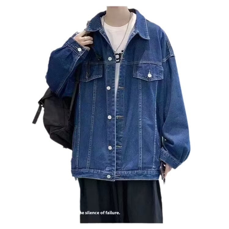 Ins automne veste de vêtements en jean coupe ample