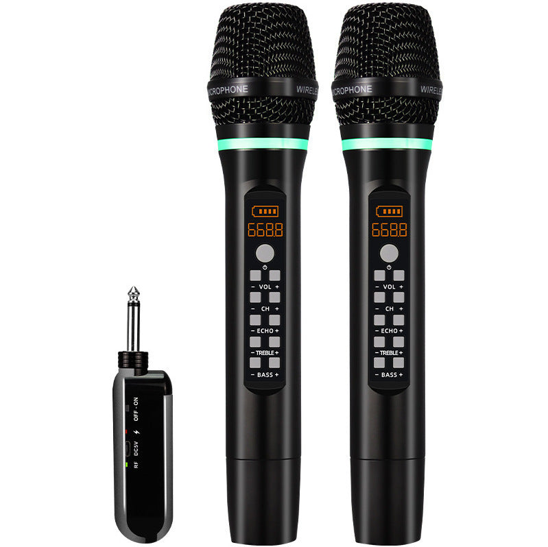 D300U Section Karaoke Universal Microphone FM Wireless Microphone