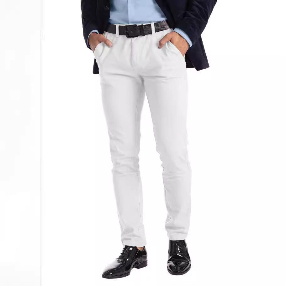 Pantalón recto microelástico para hombre Business