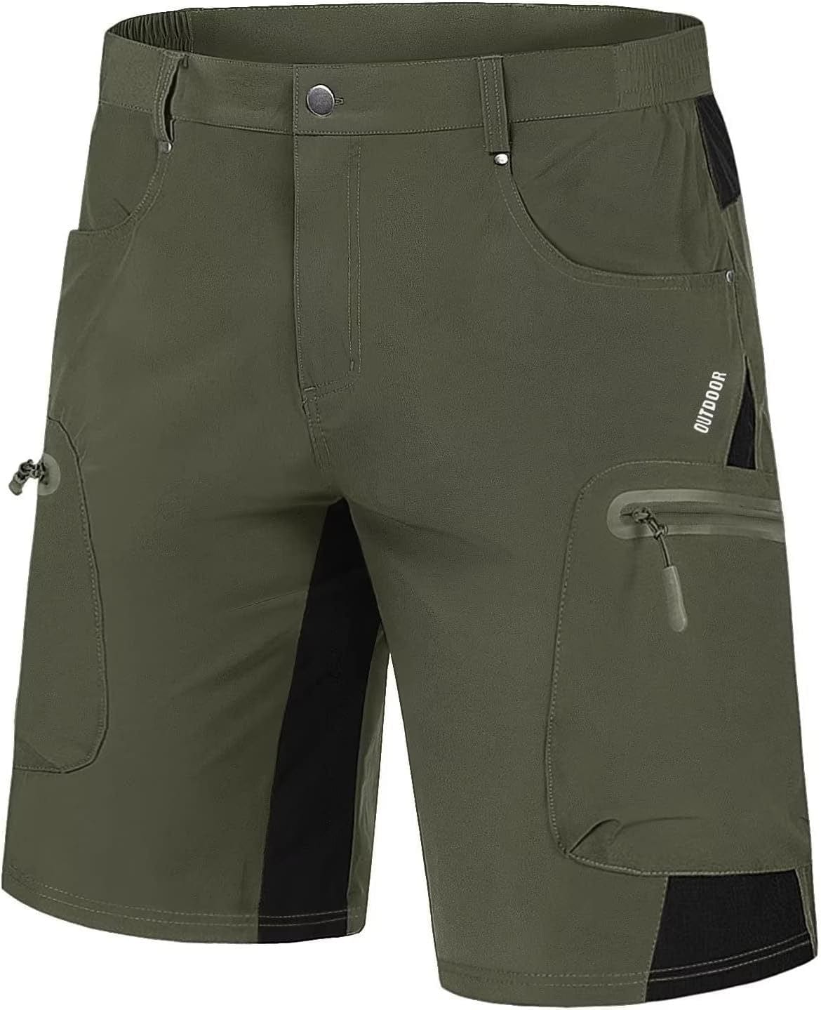 Men's Outdoor Mountaineering Shorts Multi-pocket Casual Cargo Shorts