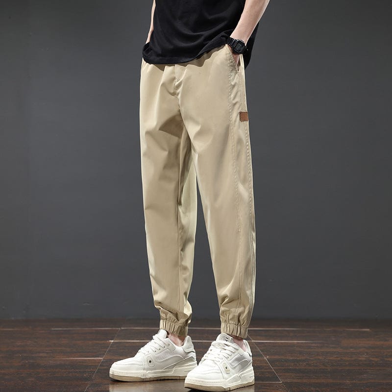 Casual Pants Men's Spring And Summer Ice Silk Thin Quick-drying