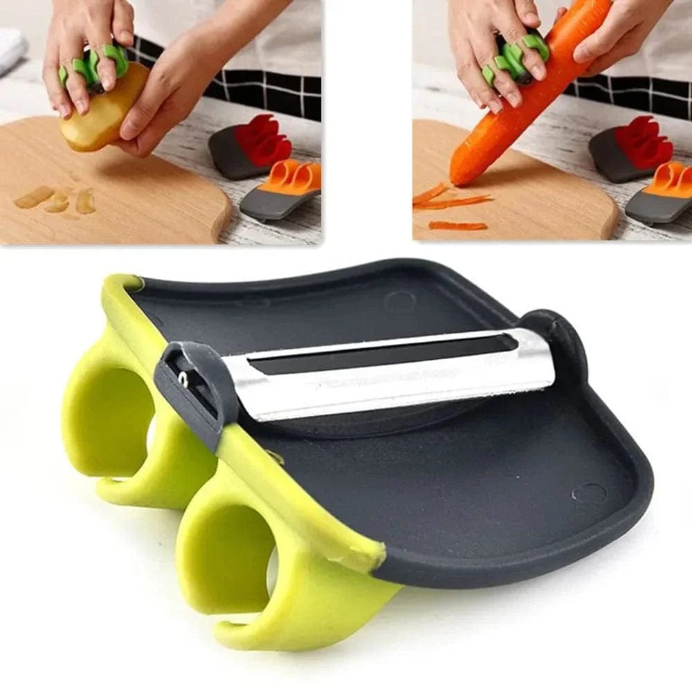 Fruit Peeler Stainless Blade Lemon Grapefruit Fruit Slicer Double Fingers Opener Cutter Quickly Stripping Kitchen Gadgets Xpress