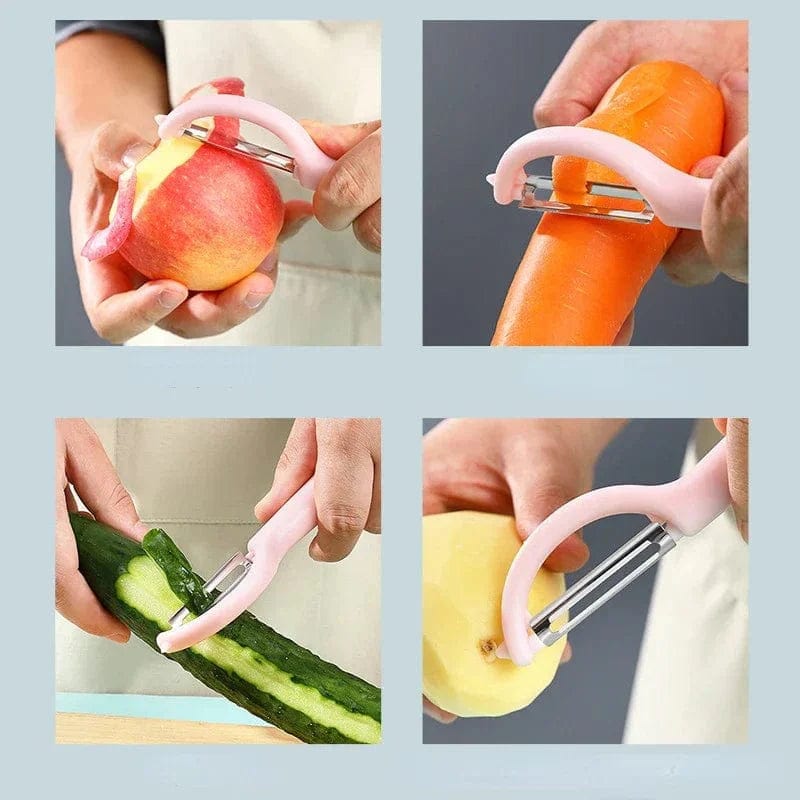 Multifunctional Long Handle Sharp Peeler Fruits Vegetable Peeler Potato Carrot Peeler Easy Peeling Tools Kitchen Gadgets Xpress