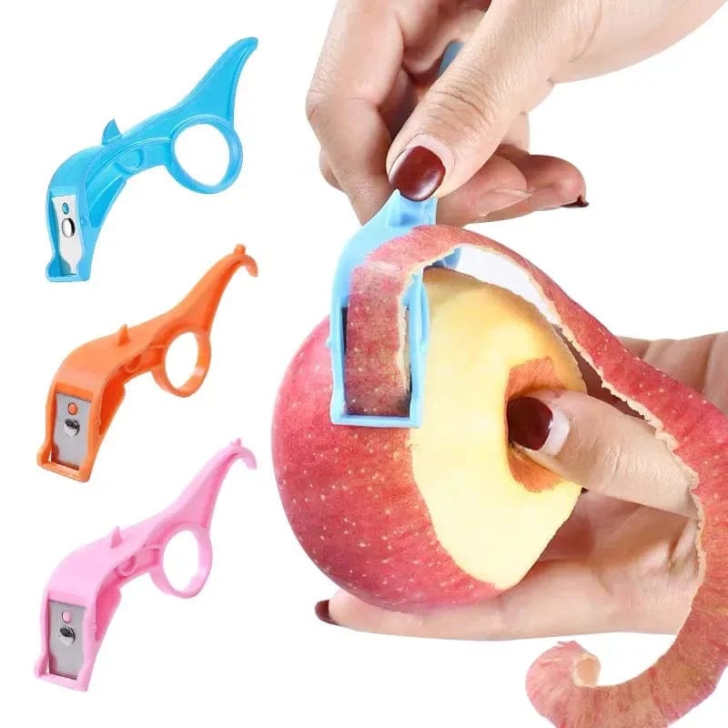 3 In 1 Fruit Peeler Multifunction Vegetable Fruit Knife Plastic Apple Slicer Peel Remove Orange Pear Lemon Peeler Kitchen Gadget Xpress