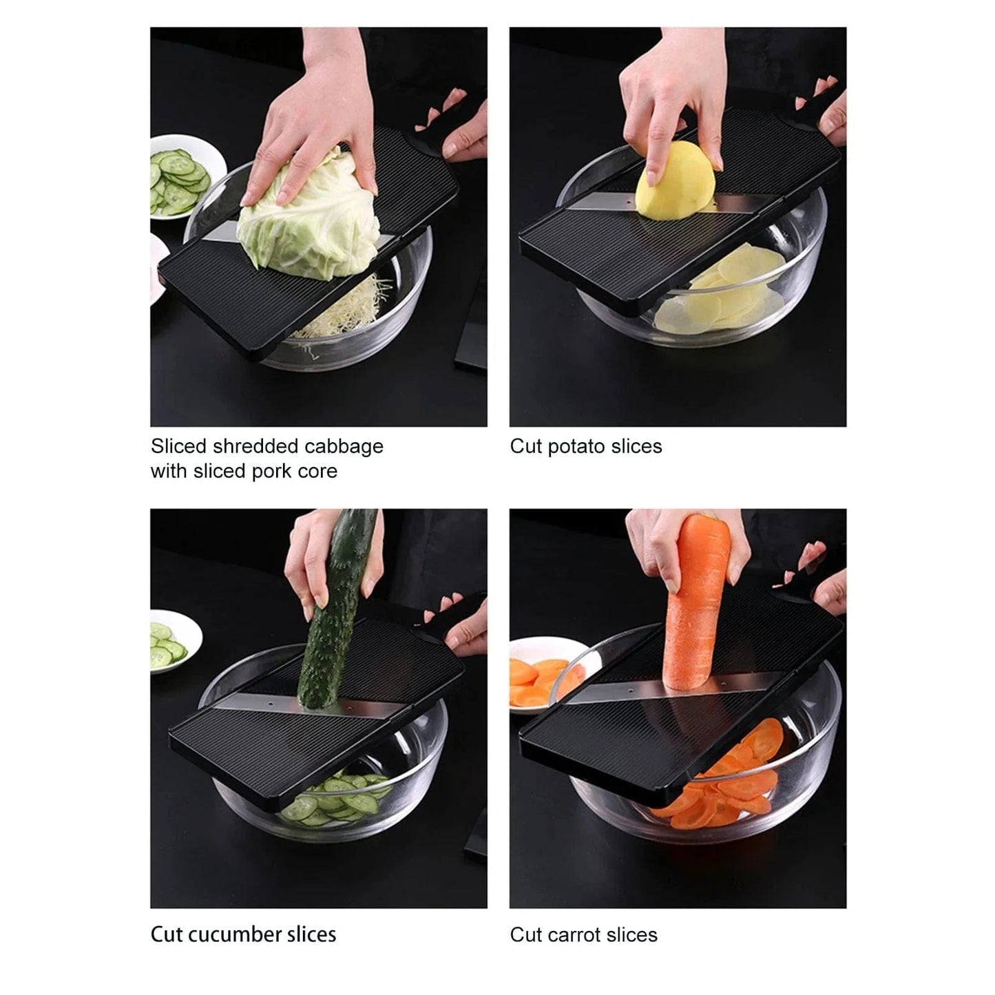 Creative Cabbage Grater Potato Cucumber Carrot Salad Shavings Slicing for Kitchen Baking Cooking Accessories Manual Cut Gadget Xpress