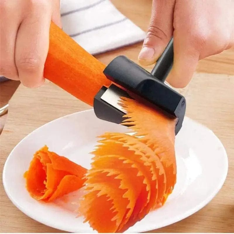 Creative Manual Spiral Slicers Vegetable Cutter Spiral Peeler Fruits Device Cooking Gadget Kitchen Roll Flower Decorative Tool Xpress