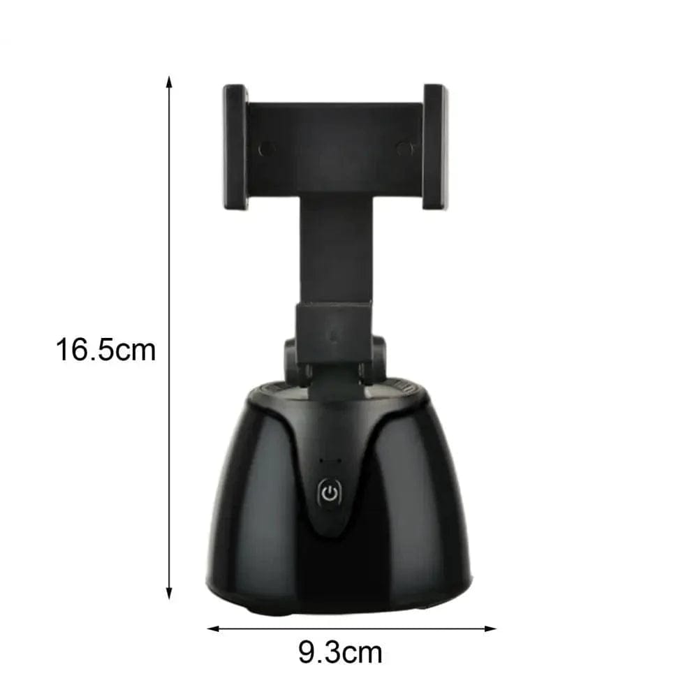 Gimbal Intelligent AI Face Recognition 360 Degree Anti-shake Live Selfie Shooter Panorama Follow Phone Holder Office Supply