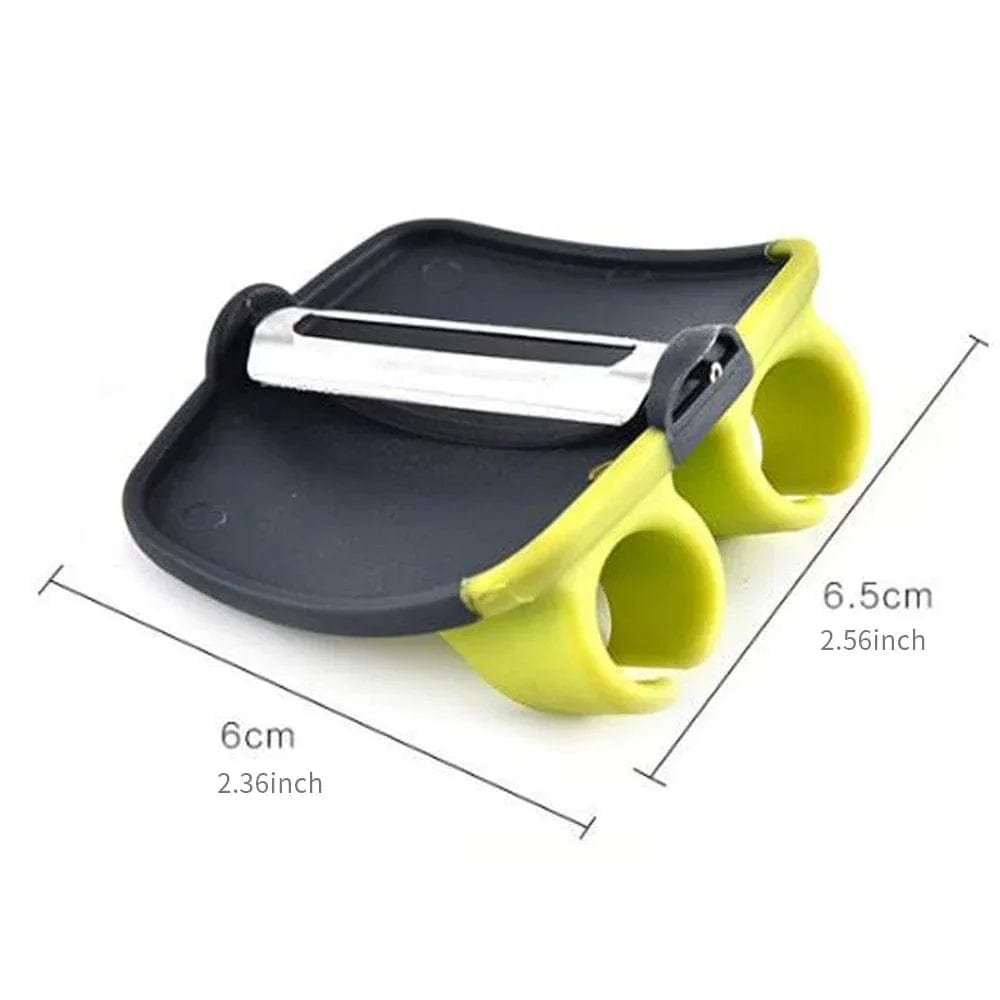 Fruit Peeler Stainless Blade Lemon Grapefruit Fruit Slicer Double Fingers Opener Cutter Quickly Stripping Kitchen Gadgets Xpress