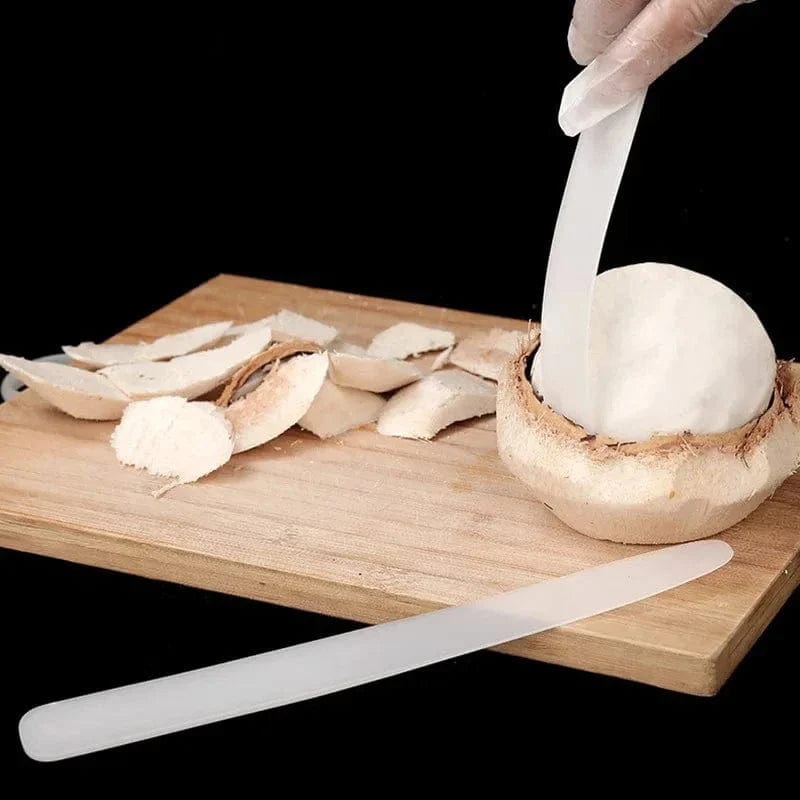 Digging Coconut Meat Extractor Tool Plastic Coconut Meat Remover Coconut Shaving Cutter Coconuts Egg Soft Knife Kitchen Gadgets Xpress