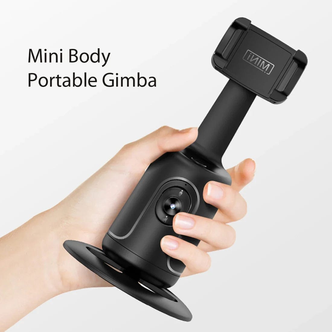 Auto Tracking Phone Holder, Auto Face Tracking 360° Rotation AI Follow-up Video Gimbal Stabilizer Tripod Robot..