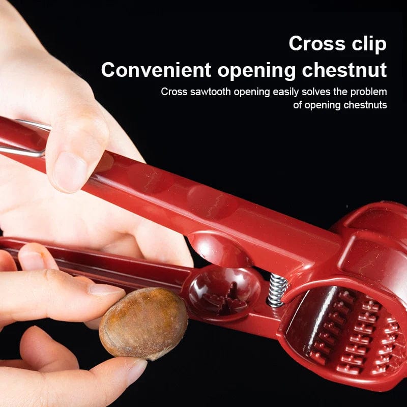 2 In 1 Creative Chestnut Opening Clip Chestnut Sheller Portable Opener Kitchen Gadget Nut Clip Chestnut Opening Cutter Xpress